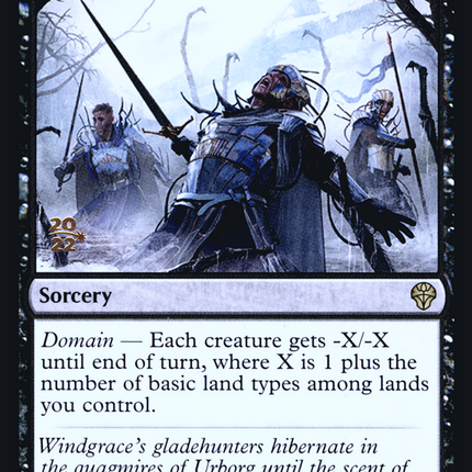 Drag to the Bottom [Dominaria United Promos] Prerelease Foil