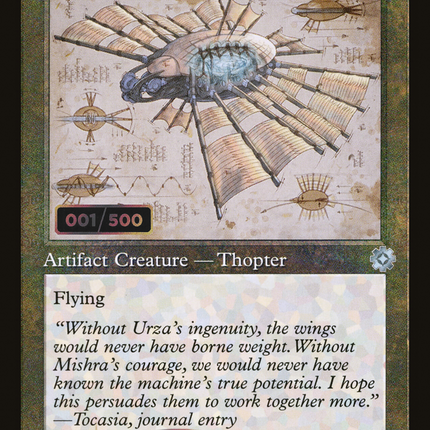 Ornithopter (Retro) [The Brothers' War Retro Artifacts] Serialized Foil