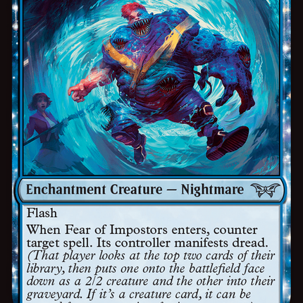 Fear of Impostors [Duskmourn: House of Horror] Foil