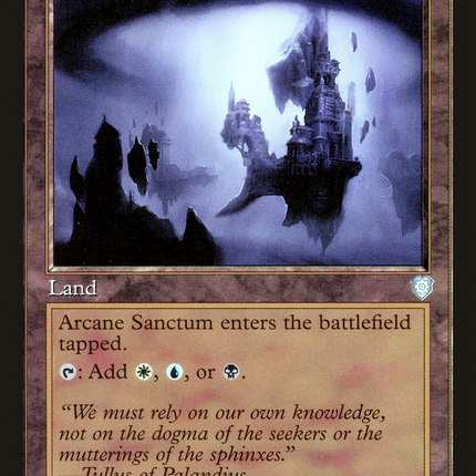 Arcane Sanctum (Retro) [The Brothers' War Commander]