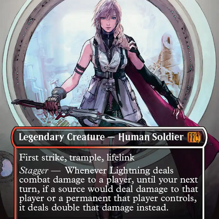 Lightning, Army of One (Borderless) [FINAL FANTASY]