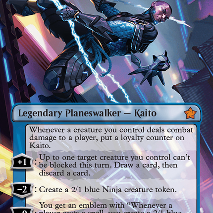 Kaito, Cunning Infiltrator (Borderless) [Foundations]