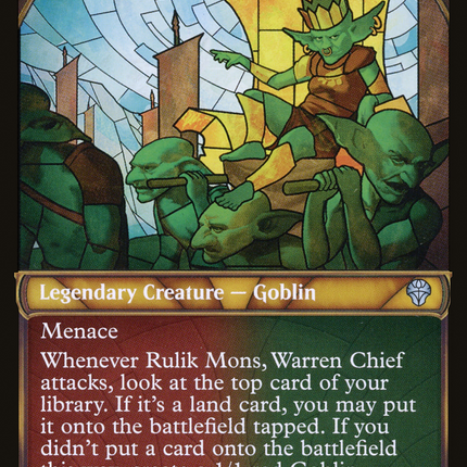 Rulik Mons, Warren Chief (Showcase) [Dominaria United]