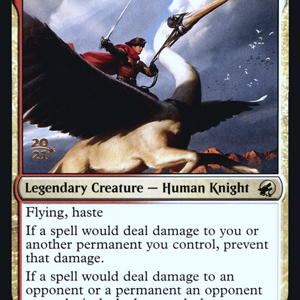 Rem Karolus, Stalwart Slayer [Innistrad: Midnight Hunt Promos] Prerelease Foil