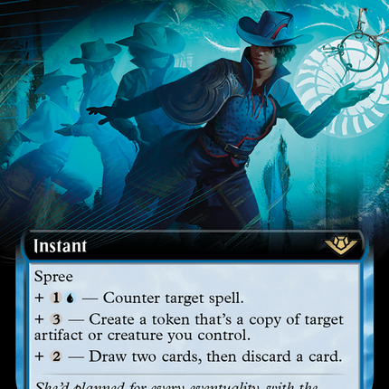 Three Steps Ahead (Extended Art) [Outlaws of Thunder Junction] Foil