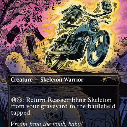 Reassembling Skeleton (Borderless) [Secret Lair Drop]