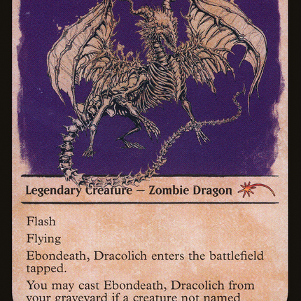Ebondeath, Dracolich [Secret Lair Drop] Foil