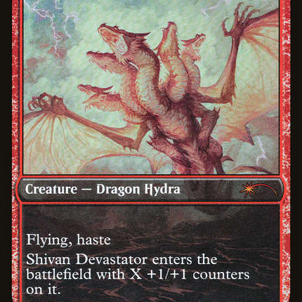 Shivan Devastator [Game Day Promos] Foil
