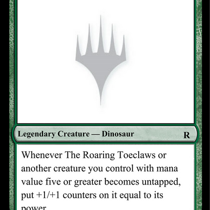 The Roaring Toeclaws [Unknown Event]