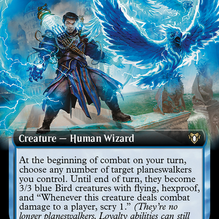 Sparkshaper Visionary (Extended Art) [Commander Masters]