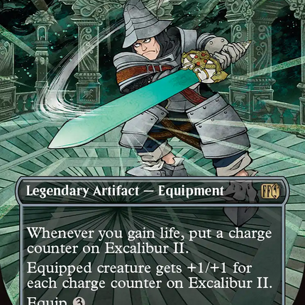 Excalibur II (Borderless) [FINAL FANTASY] Foil