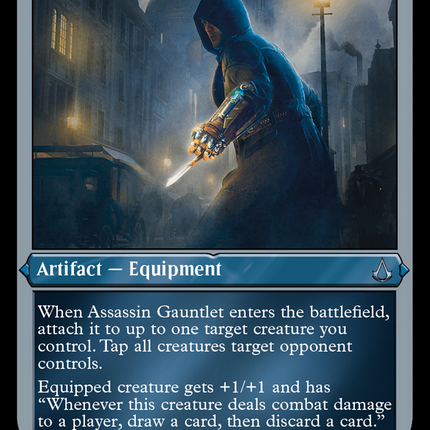 Assassin Gauntlet [Assassin's Creed] Etched Foil