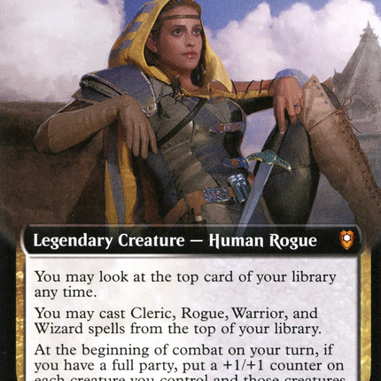 Nalia de'Arnise (Extended Art) [Commander Legends: Battle for Baldur's Gate]