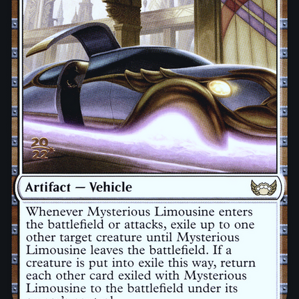 Mysterious Limousine [Streets of New Capenna Promos] Prerelease Foil