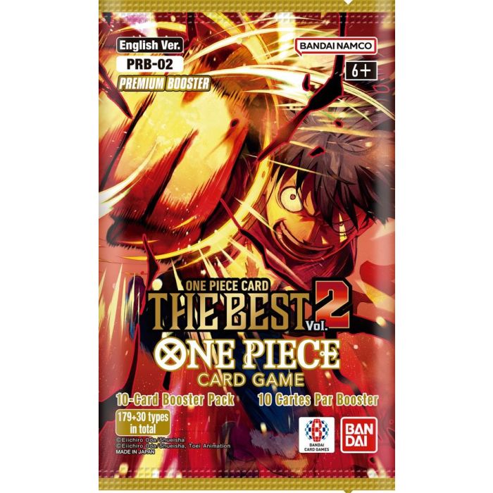 ONE PIECE CARD THE BEST vol.2　3BOX One Piece Card Game - The Best - Premium Booster Pack Vol.2