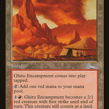 Ghitu Encampment [Urza's Legacy]