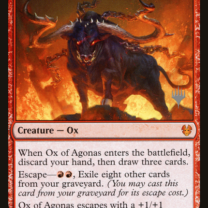Ox of Agonas [Theros Beyond Death Promos]