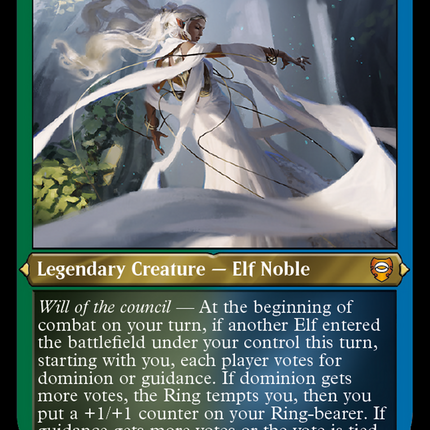 Galadriel, Elven-Queen [Tales of Middle-earth Commander] Etched Foil