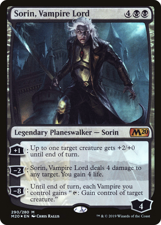 Sorin, Vampire Lord [Core Set 2020] Foil