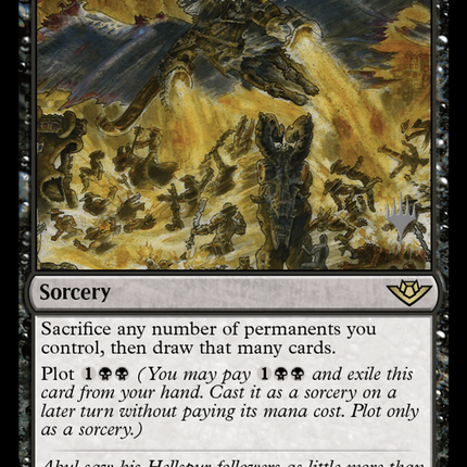Pitiless Carnage [Outlaws of Thunder Junction Promos] Foil