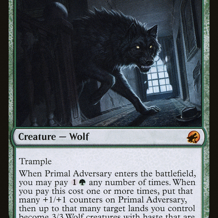 Primal Adversary [Innistrad: Midnight Hunt]