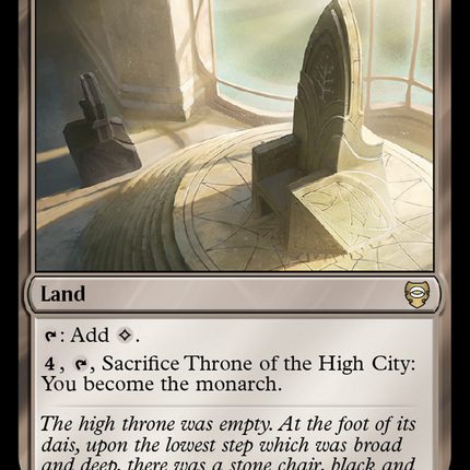 Throne of the High City [Tales of Middle-earth Commander]