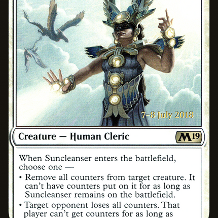 Suncleanser [Core Set 2019 Promos] Prerelease Foil