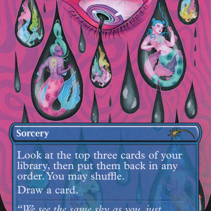 Ponder (Borderless) [Secret Lair 30th Anniversary Countdown Kit]