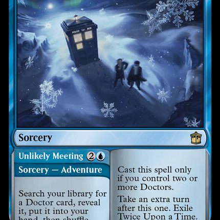 Twice Upon a Time // Unlikely Meeting [Doctor Who] Surge Foil