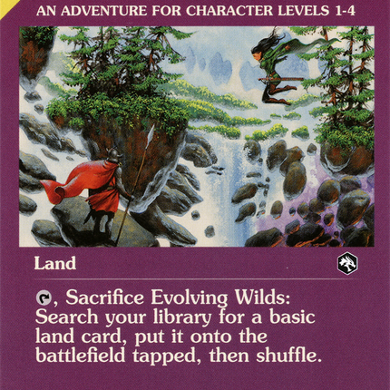 Evolving Wilds (Showcase) [Adventures in the Forgotten Realms]