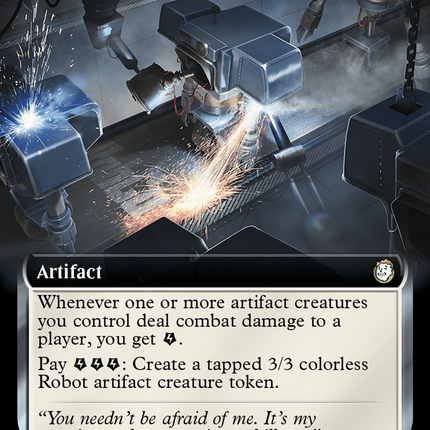 Automated Assembly Line (Extended Art) [Fallout] Surge Foil