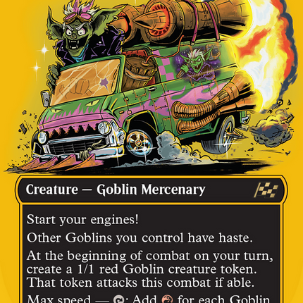 Howlsquad Heavy (Borderless) (First-Place Foil) [Aetherdrift] Foil