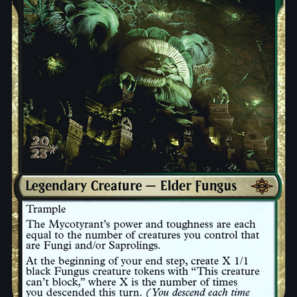 The Mycotyrant [The Lost Caverns of Ixalan Promos] Prerelease Foil