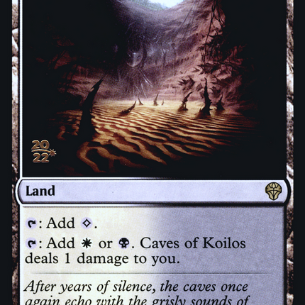 Caves of Koilos [Dominaria United Promos] Prerelease Foil