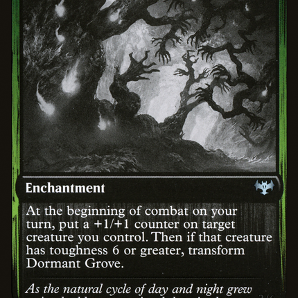 Dormant Grove // Gnarled Grovestrider [Innistrad: Double Feature]