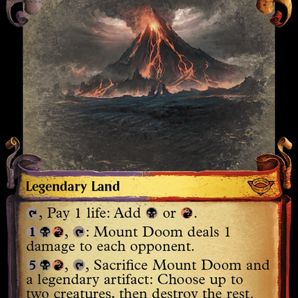 Mount Doom (Showcase) [The Lord of the Rings: Tales of Middle-earth]