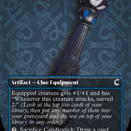 Candlestick (Borderless) [Ravnica: Clue Edition]