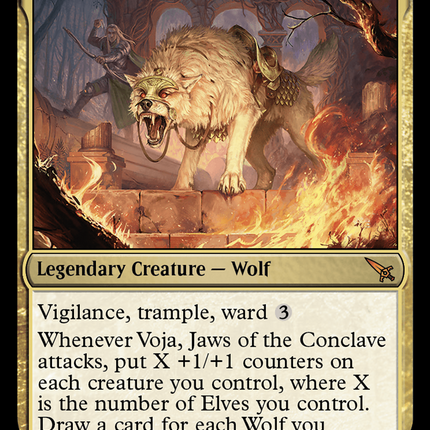 Voja, Jaws of the Conclave [Murders at Karlov Manor] Prerelease Foil
