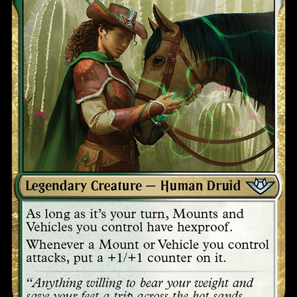 Miriam, Herd Whisperer [Outlaws of Thunder Junction] Foil