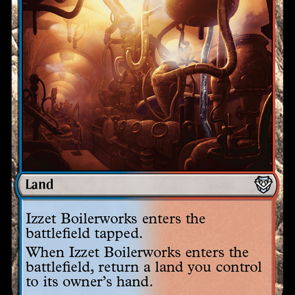 Izzet Boilerworks [Outlaws of Thunder Junction Commander]
