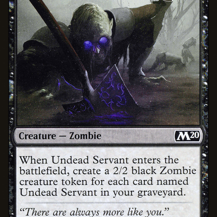 Undead Servant [Core Set 2020]