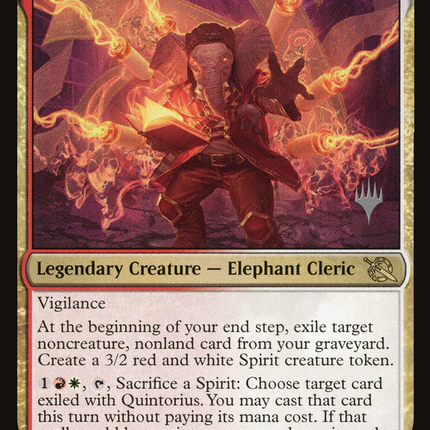 Quintorius, Loremaster [March of the Machine Promos]