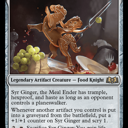 Syr Ginger, the Meal Ender [Wilds of Eldraine Promos]