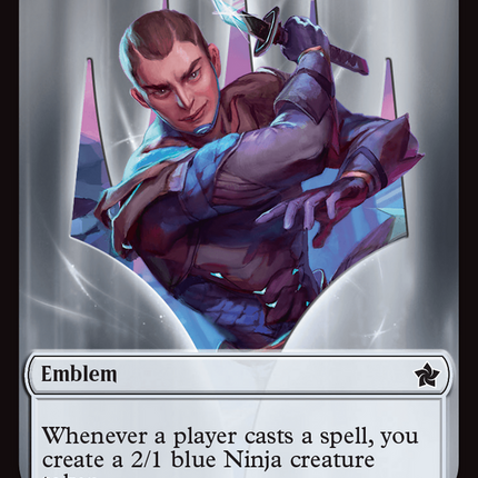 Kaito, Cunning Infiltrator Emblem [Foundations Tokens]