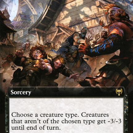 Crippling Fear (Extended Art) [Kaldheim]