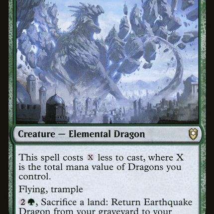 Earthquake Dragon [Commander Legends: Battle for Baldur's Gate]
