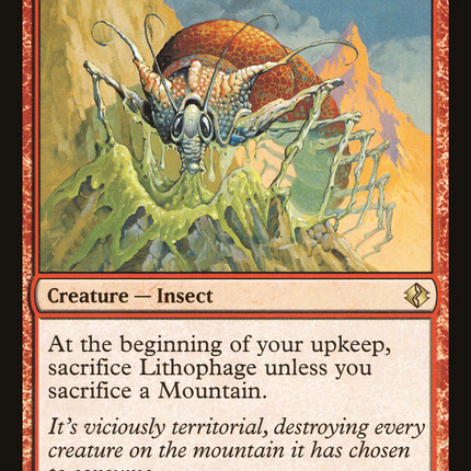Lithophage [Duel Decks: Venser vs. Koth]