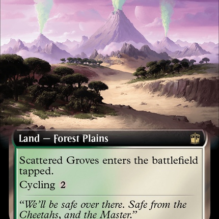 Scattered Groves (Extended Art) [Doctor Who] Surge Foil