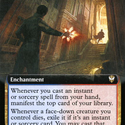 Cryptic Pursuit (Extended Art) [New Capenna Commander]