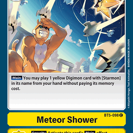 Meteor Shower [BT5-098] [Battle of Omni]